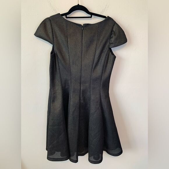 Julia Jordan Black Mesh Party Dress Size 16‎ - Picture 3 of 12